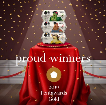 Τα Αυγουλάκια βραβεύονται στα Pentawards 2019